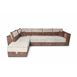 EuroAF Ugaona garnitura Milano II, 275x145 cm, Bež-braon