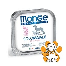 Monge Monoprotein Only Pork 150g, Visokokvalitetna Pašteta za Pse od Svinjetine