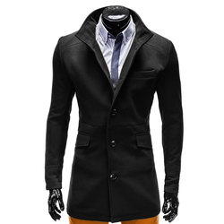 OMBRE CLOTHING muški kaput Victor, crna, L