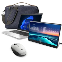 URED ZA VAN - HP 840 G7 i5, 16GB, 512GB SSD + prijenosni monitor + ...