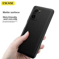 Escase Maska za mobilni telefon Redmi K40 / Redmi K40 Pro / Redmi K40 Pro+, Crna