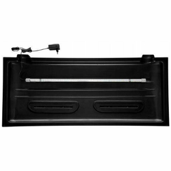 Pokrov za akvarij z osvetlitvijo Selecto LED Expert 20W 100x50 cm - črn