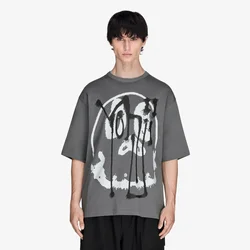 Majice Y-3 Chito Graphic Short Sleeve Tee UNISEX Grey Five M