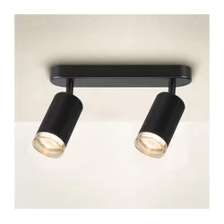 Brilagi - Kupatilsko spot svetlo SELE 2xGU10/30W/230V IP44 crna