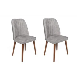 Hanah Home Alfa 468 V2 Stolice, Sive