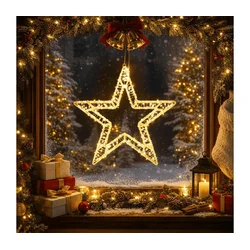 BRILAGI - LED spoljašnja božićna dekoracija LED/6W/8 funkcija 43 cm IP44 topla bela