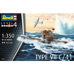 REVELL German Submarine Type VII C/41, (21312343)
