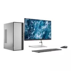 Lenovo IdeaCentre 5 stolno računalo, R5 5600G, 8GB/SSD512GB, UMA, DOS, Tower, siva (90RX007BSC)