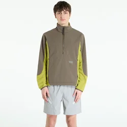 Mikina Pas Normal Studios Off-Race Light Fleece Half-Zip Moss Green M