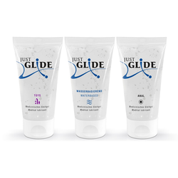 Set lubrikantov Just Glide, 3x50ml