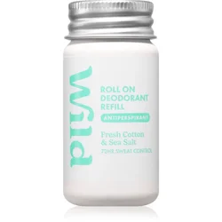 Wild Fresh Cotton & Sea Salt Refill deodorant roll-on nadomestno polnilo 50 ml