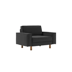 Atelier del Sofa Fotelja Sparrow Loveseat, Crna