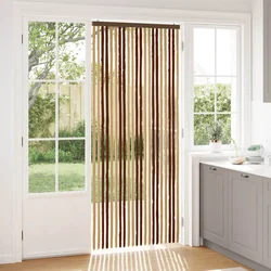 Zavjesa protiv insekata Chenille Smeđa i bež 90 x 220 cm
