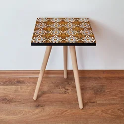 Hanah Home Klub sto Shp52, 35x42x35 cm, Šareni