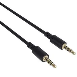 PremiumCord Kabel Jack 3,5 mm 4 nožice M/M 2 m za Apple iPhone, iPad, iPod