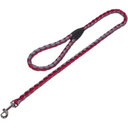 Nobby povodec Corda - rdeče siv - 100 cm 18 mm