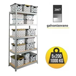 KD Polica metal medijapan 180x90x30cm 5x200kg