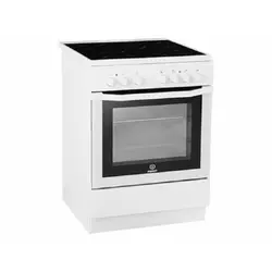 INDESIT Električni šporet I6V6C1A.H(W)  Bela, A, Staklokeramička, 59 l