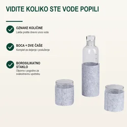 Castelli Set boce i dve čaše Sakura