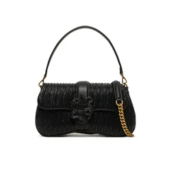 Ročna torba Just Cavalli Iconic Snakes 81RA4BA1 ZSD90 Črna