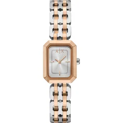 ARMANI EXCHANGE Analogna ura zlata/srebrna