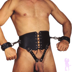 Leather Corset Cuffs