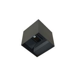 LED spoljašnje zidno svetlo KREON 2xLED/3W/230V IP54 3000K crno
