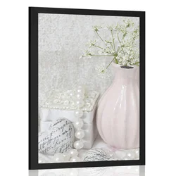 Plakat luksuzno Shabby Chic tihožitje - 40x60 white