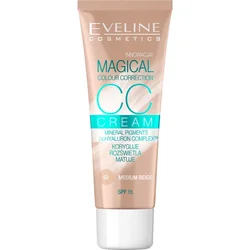 Eveline Cosmetics Cc krema spf15+ br 52, 30ml, Medium beige