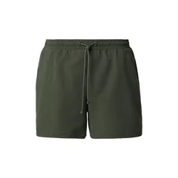 DAN FOX APPAREL Kratke kopalne hlače Faris temno zelena