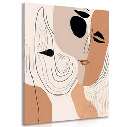 Slika abstraktne oblike obrazi - 40x60