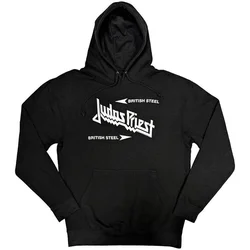 Judas Priest British Steel Logo Black XL Kapuco
