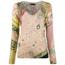 Etro - floral intarsia jumper - women - Neutrals