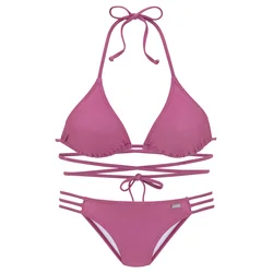 BUFFALO Bikini rdeče vijolična