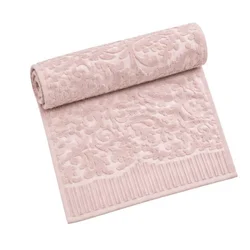 Dekordom peškir floral 70x120 - pudra ( 026023 )