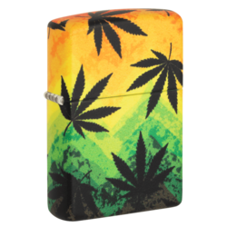 Zippo vžigalnik 49806 Rasta Cannabis