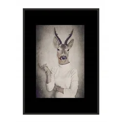 shumee PLAKAT ZA SLIKE V OKVIRJU 43x33 cm Chamois P774
