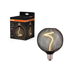 LED prigušiva sijalica DECOR FILAMENT G125 E27/3,5W/230V 1800K crna - Osram