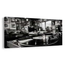 Slika nostalgično glasbeno vzdušje - 120x60