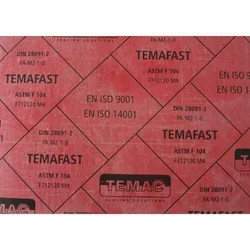 Tesnilna plošča 210x297x2mm TEMAFAST