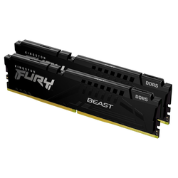 KINGSTON Fury Beast Black 64GB (2x32GB) 6000MT/s DDR5 CL38 EXPO (KF560C36BBEK2-64) ram pomnilnik