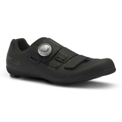 Črni kolesarski čevlji RC502