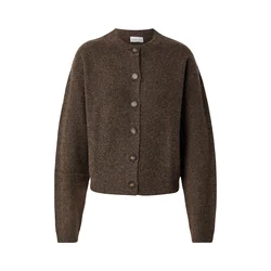 The Base Theory Pletena jopa CARDIGAN rjava