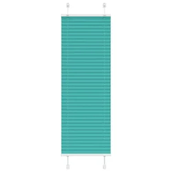 Plisirana zavjesa petrolej zelena 40x100 cm Širina tkanine 39,4 cm Poliester