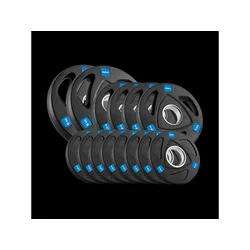 REBEL ACTIVE Gumirani liveni olimpijski tegovi ploče set 30kg / 51mm RBA-2113