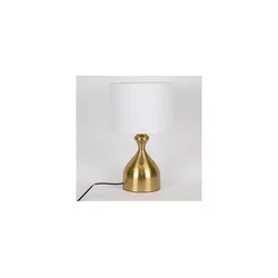 Stona lampa 1xE27/40W/230V bela/zlatna