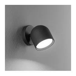Ideal Lux - LED zidno reflektorsko svetlo DODO 1xGX53/9W/230V crna