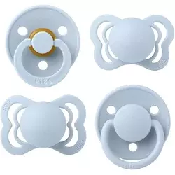 BIBS Try-it Cucle, 4 komada, Baby Blue