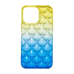 Maska za telefon SHELL OMBRE za Iphone 14 Pro Max DZ2, Žuta