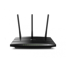 TP-LINK Wi-Fi Ruter AC1750 DualBand 450Mbps/1300Mbps (2.4GHz/5GHz) 802.11ac, 1xWAN, 4xLAN, 3x ant